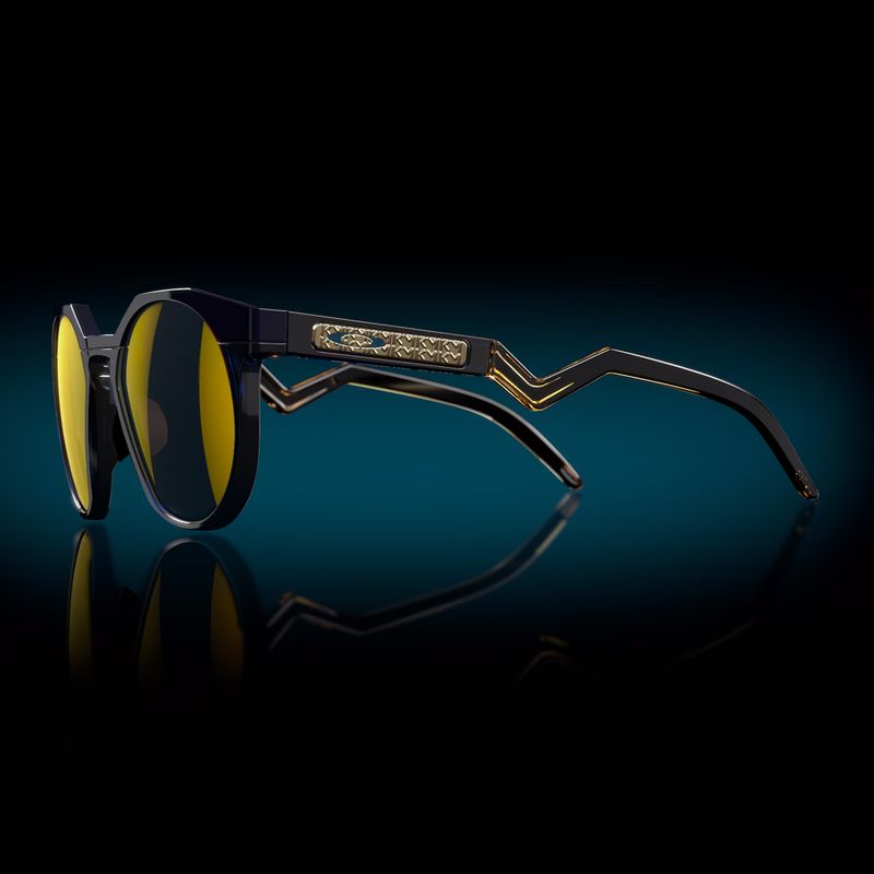 Oakley HSTN Kylian Mbappé Signature Series tengerészkék transzkék/prizm 24k polarizált napszemüveg 4