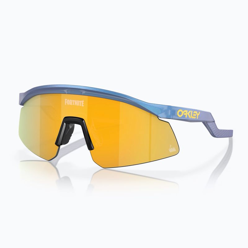 Oakley Hydra Fortnite matt ciánkék kék/tiszta váltás prizm 24k napszemüveg 2