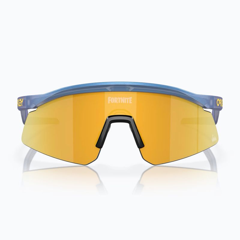 Oakley Hydra Fortnite matt ciánkék kék/tiszta váltás prizm 24k napszemüveg 3