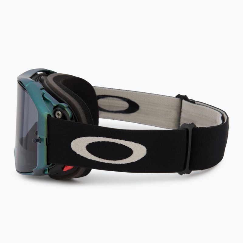 Oakley Airbrake MTB kerékpáros szemüveg fekete zöld színváltás/világosszürke 4