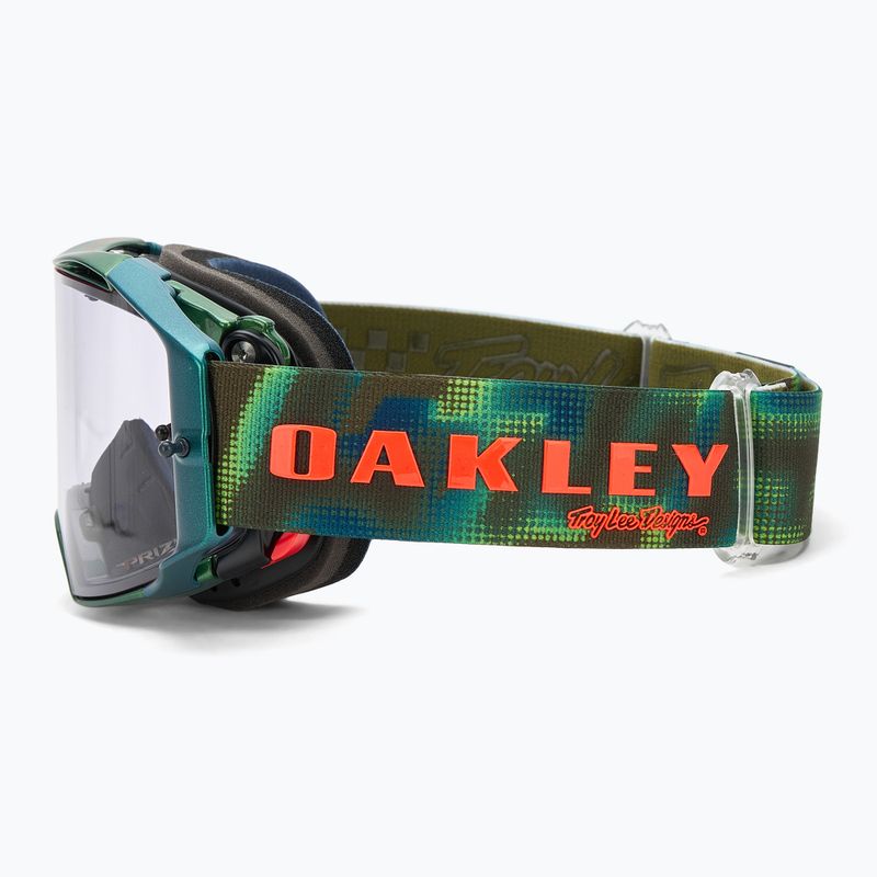 Oakley Airbrake MTB Troy Lee Designs pixel/prizm alacsony fényviszonyok kerékpáros szemüveget 4
