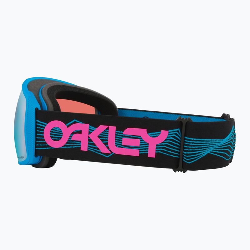 Sí szemüveg Oakley Flight Tracker L blue dimension/prizm snow sapphire iridium 7