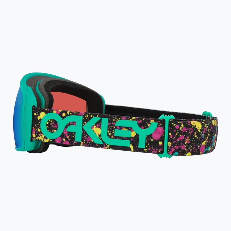 Síszemüveg Oakley Flight Tracker M Jaxson Black/Prizm Snow Argon Iridium 7