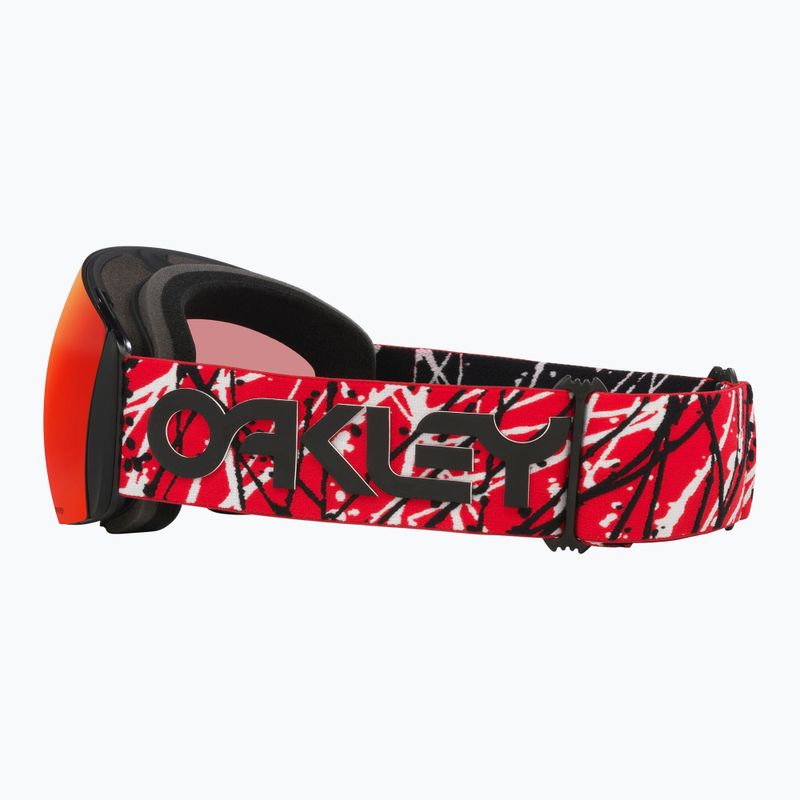 Sí szemüveg Oakley Flight Deck L red eddie/prizm snow torch iridium 7