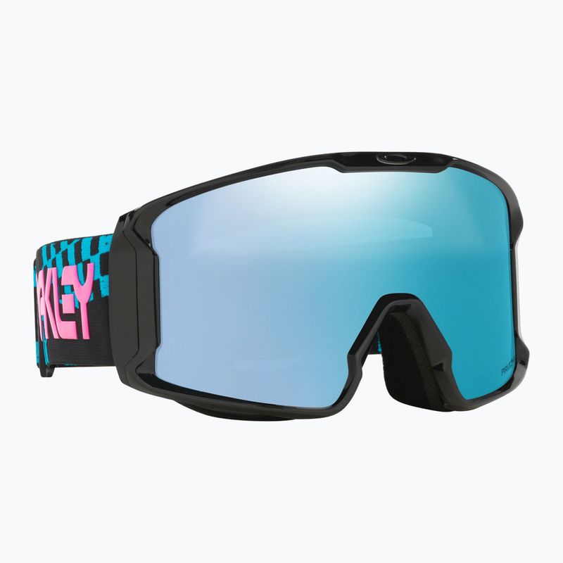 Síszemüveg Oakley Line Miner L Chex Black/Prizm Snow Sapphire Iridium