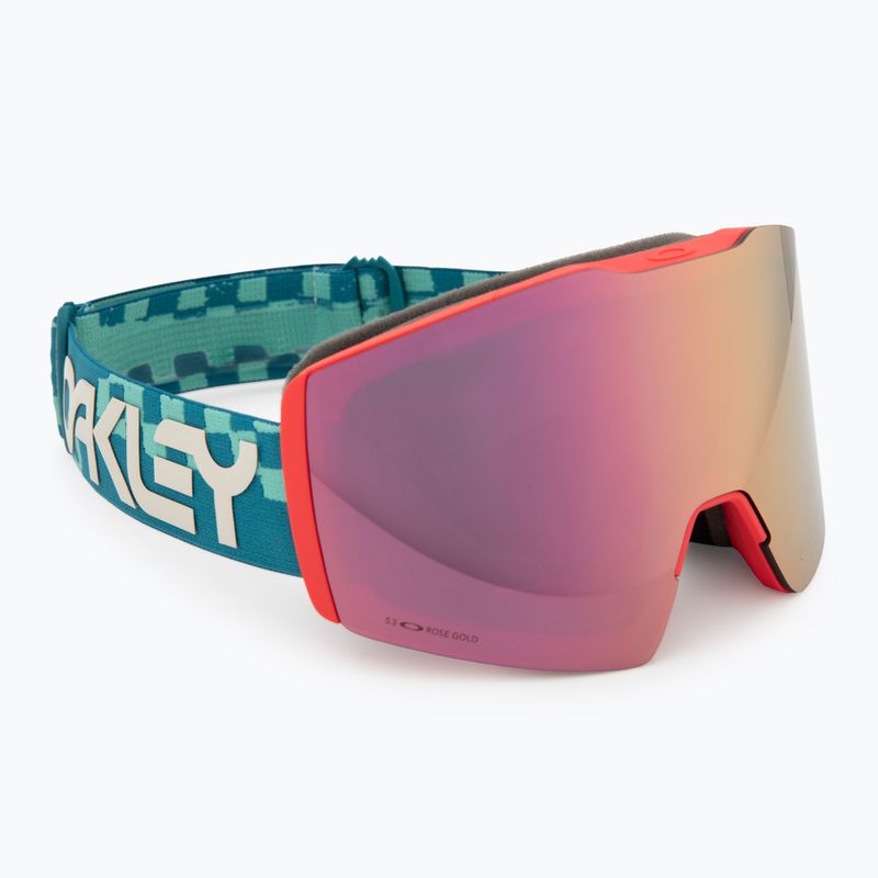 Sí szemüveg Oakley Fall Line M Pacific Chex/Prizm Snow Rose Gold Iridium