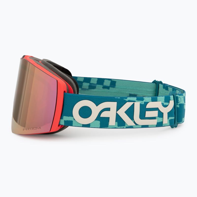 Sí szemüveg Oakley Fall Line M Pacific Chex/Prizm Snow Rose Gold Iridium 4