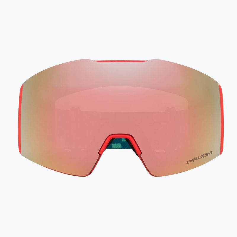 Sí szemüveg Oakley Fall Line M Pacific Chex/Prizm Snow Rose Gold Iridium 2