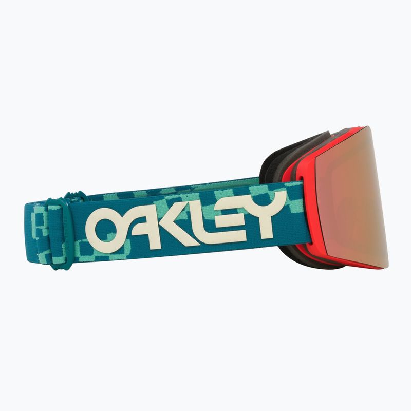 Sí szemüveg Oakley Fall Line M Pacific Chex/Prizm Snow Rose Gold Iridium 6