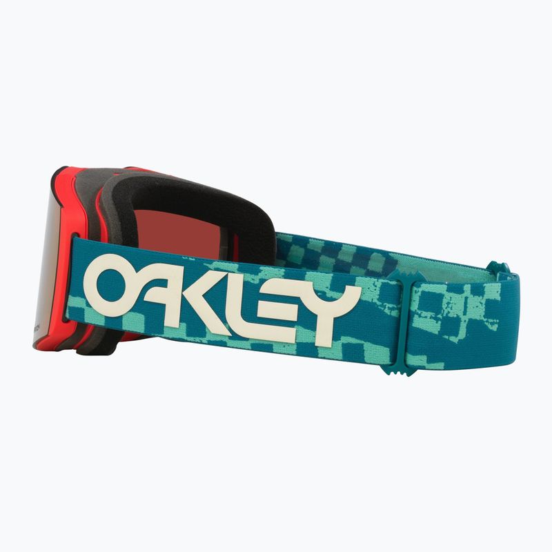 Sí szemüveg Oakley Fall Line M Pacific Chex/Prizm Snow Rose Gold Iridium 7