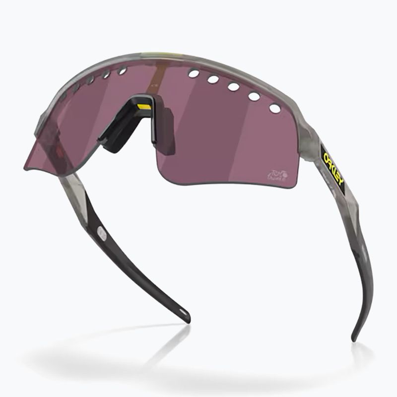 Oakley Sutro Lite Sweep Tour De France matt szürke tinta/prizm road fekete napszemüveg 4