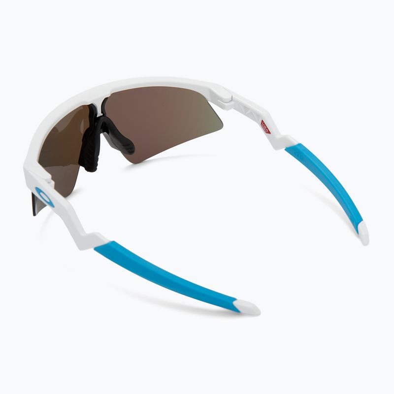 Oakley Resistor Sweep fényezett fehér/prizma zafír gyermek napszemüveg 2