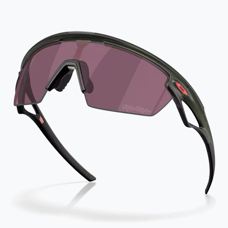 Oakley Sphaera Troy Lee Designs matt olíva tinta/prizm road fekete napszemüveg 4