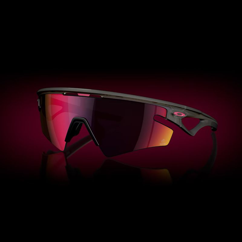 Oakley Sphaera Slash Giro D'Italia giro szürke füst/prizm közúti napszemüveg 3