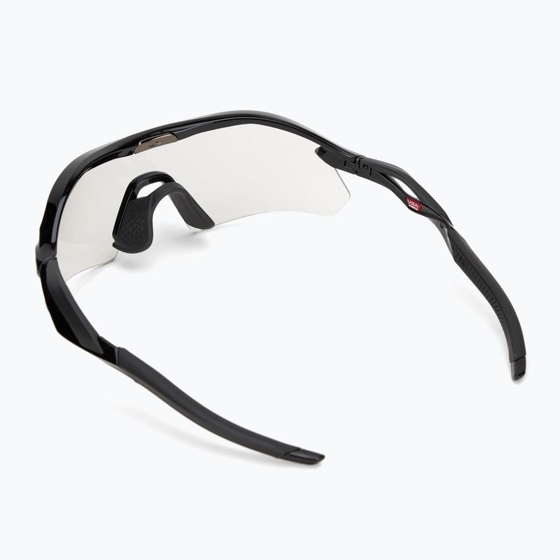 Oakley Radar Plate polírozott fekete / világos-fekete íriszes fénykromatikus napszemüveg 2