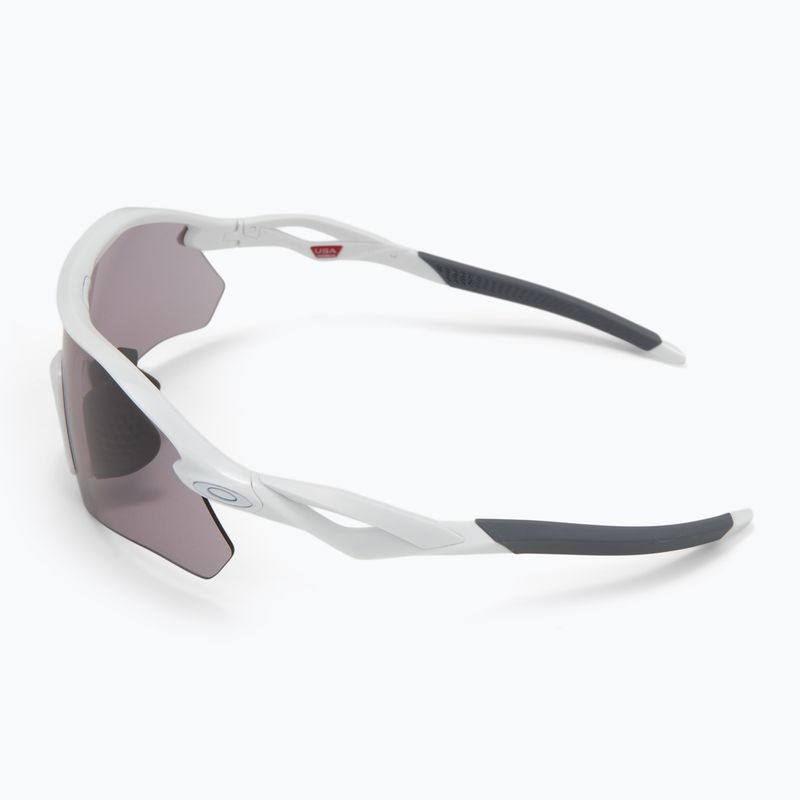 Oakley Radar Plate polírozott fehér/prizmás pala napszemüveg 4