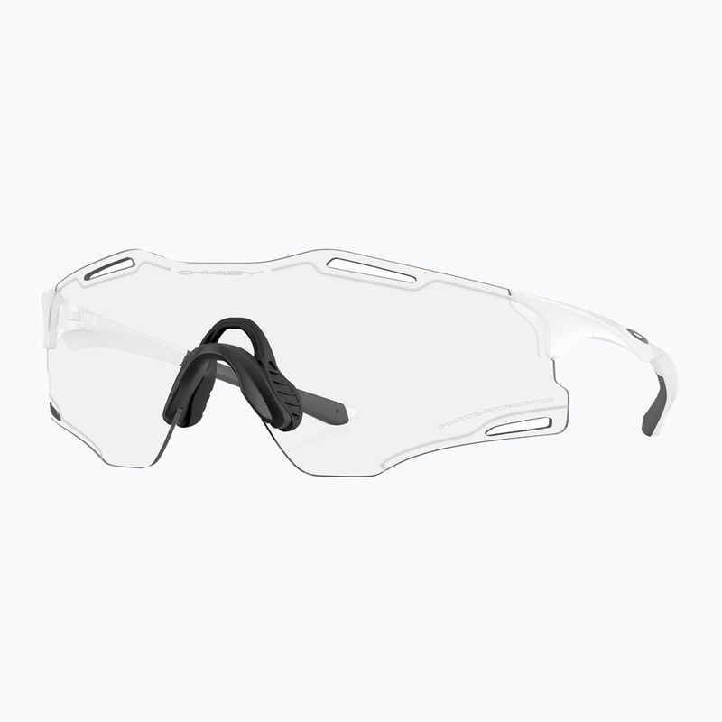 Oakley Cybr Zero matt fehér / világos-fekete irídium fotokróm napszemüveg