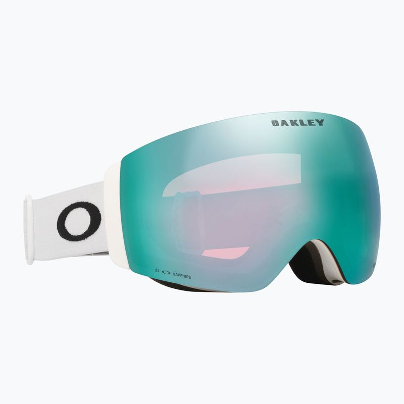 Sí szemüveg Oakley Flight Deck Pro M matte white/prizm sapphire/prizm iced 7