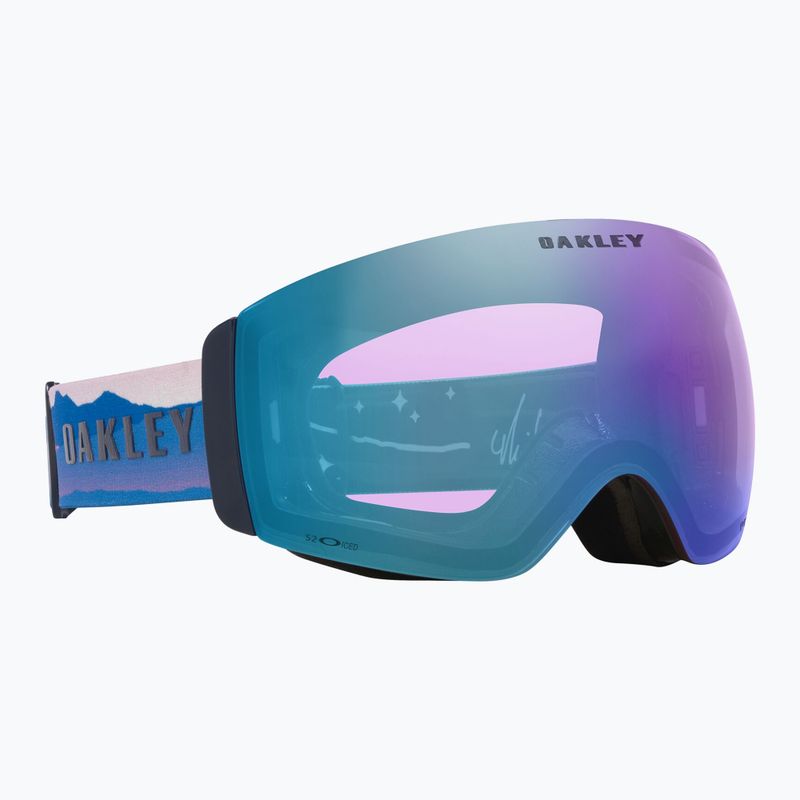 Síszemüveg Oakley Flight Deck Pro M Mikaela shiffrin Sig/Prizm Iced/Prizm Sapphire