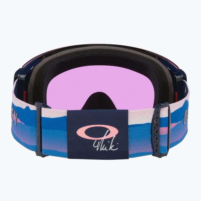 Síszemüveg Oakley Flight Deck Pro M Mikaela shiffrin Sig/Prizm Iced/Prizm Sapphire 3