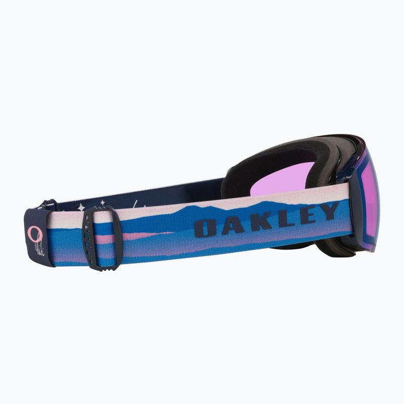 Síszemüveg Oakley Flight Deck Pro M Mikaela shiffrin Sig/Prizm Iced/Prizm Sapphire 7