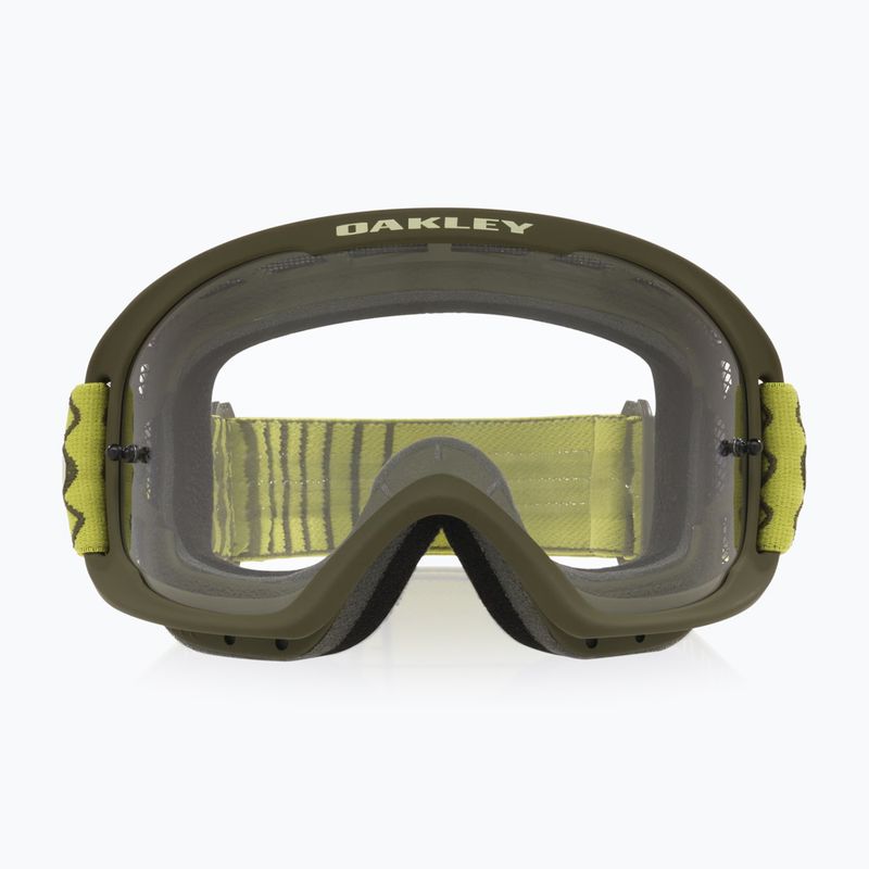 Kerékpáros védőszemüveg Oakley O Frame 2.0 Pro MTB cactus dark brush/clear 2