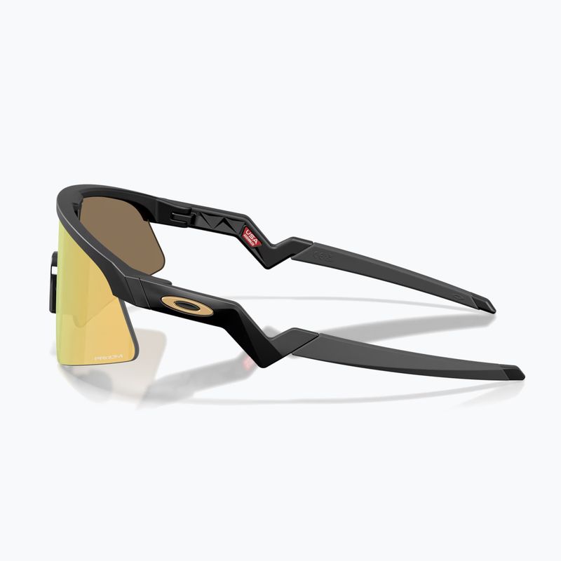 Gyerek napszemüveg Oakley Resistor Sweep polished matte black/prizm 24k 5