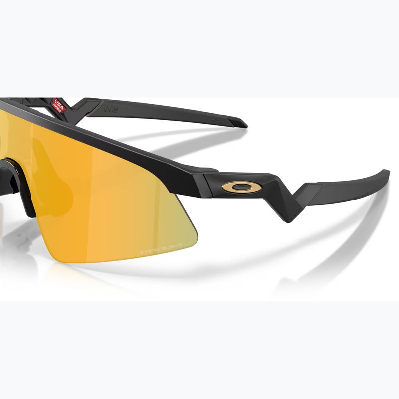 Gyerek napszemüveg Oakley Resistor Sweep polished matte black/prizm 24k 6