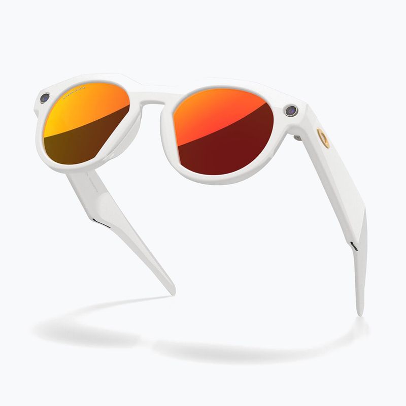 Kamerás szemüveg Oakley Meta HSTN warm grey/prizm ruby 4