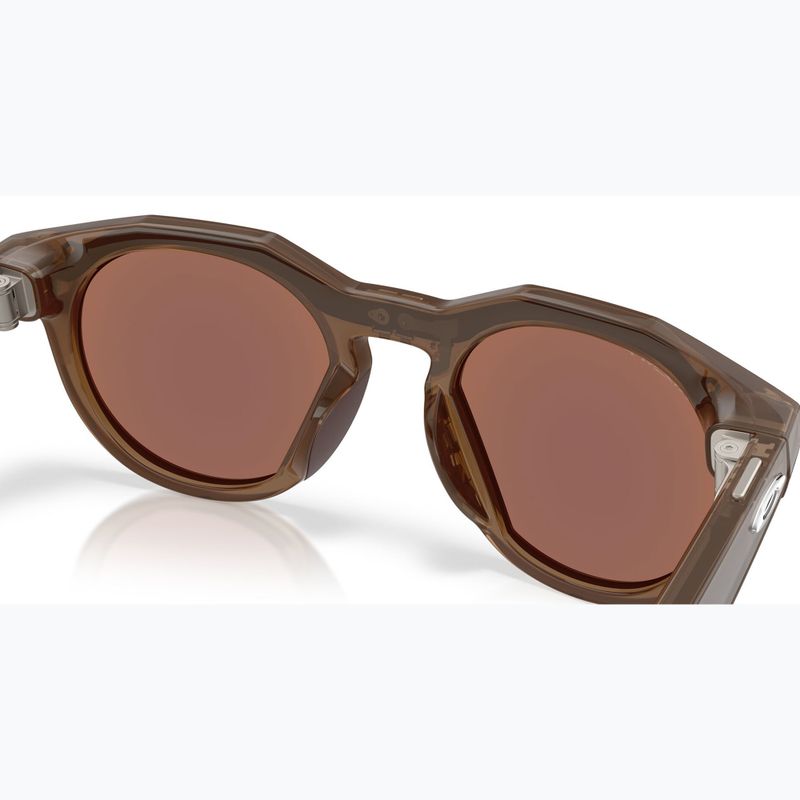Kamerás szemüveg Oakley Meta HSTN brown smoke/prizm deep water polarized 8