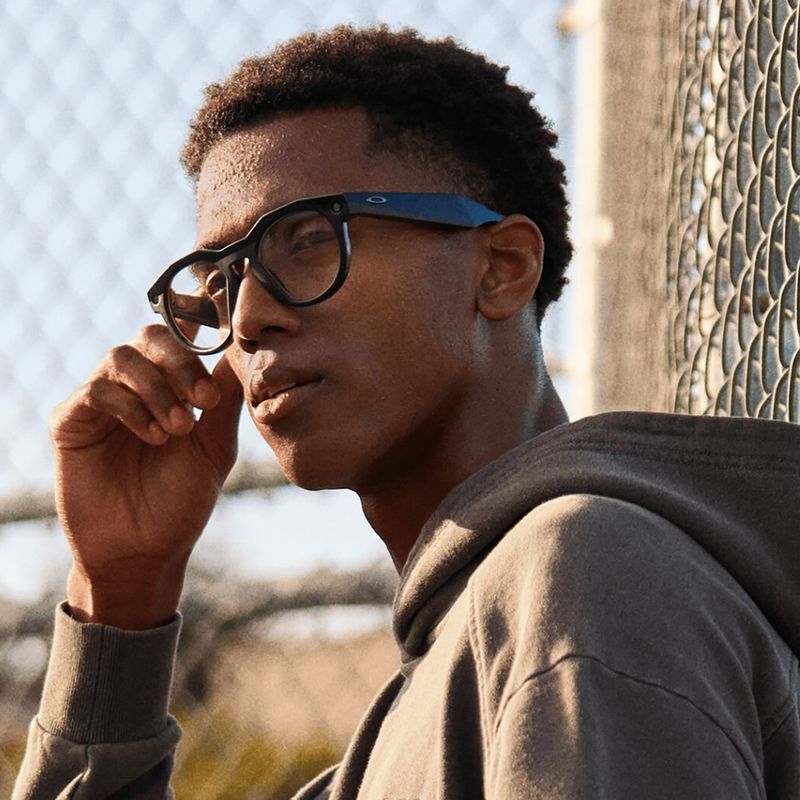Kamerás szemüveg Oakley Meta HSTN black/clear 9