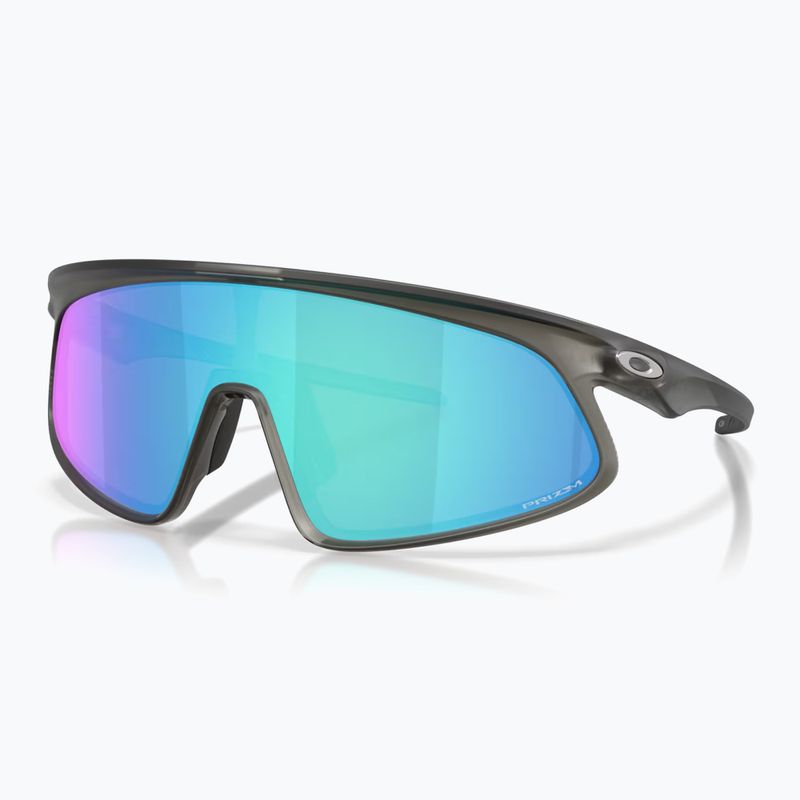 Napszemüveg Oakley RSLV 141 matte grey smoke/prizm sapphire