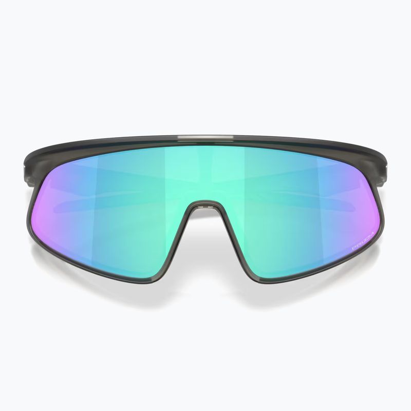Napszemüveg Oakley RSLV 141 matte grey smoke/prizm sapphire 5