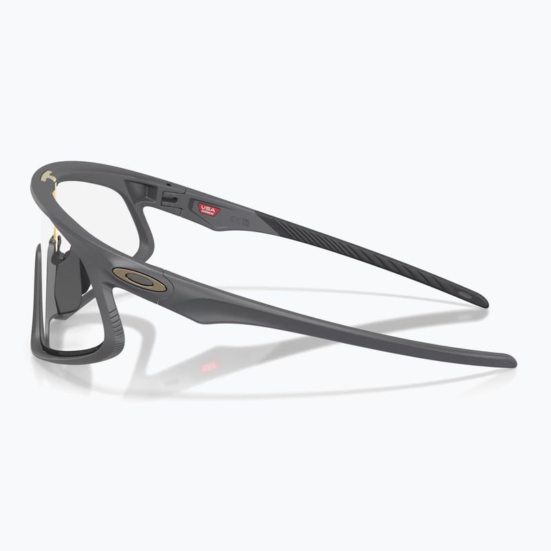 Napszemüveg Oakley RSLV 141 matte carbon/clear to black iridium photo 3