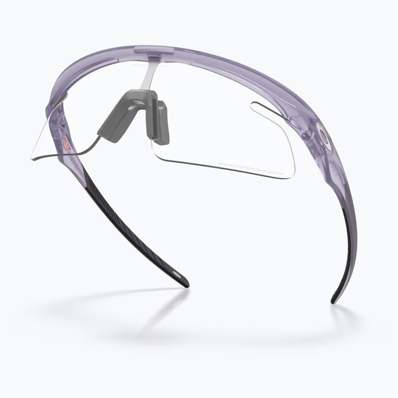 Napszemüveg Oakley RSLV Lite matte trans lilac/clear to black iridium photo 4