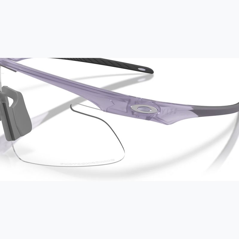 Napszemüveg Oakley RSLV Lite matte trans lilac/clear to black iridium photo 6