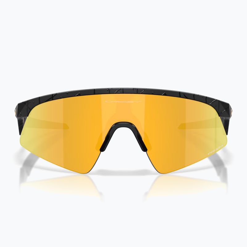 Gyerek napszemüveg Oakley Resistor Sweep matte black splatter/prizm 24k 2