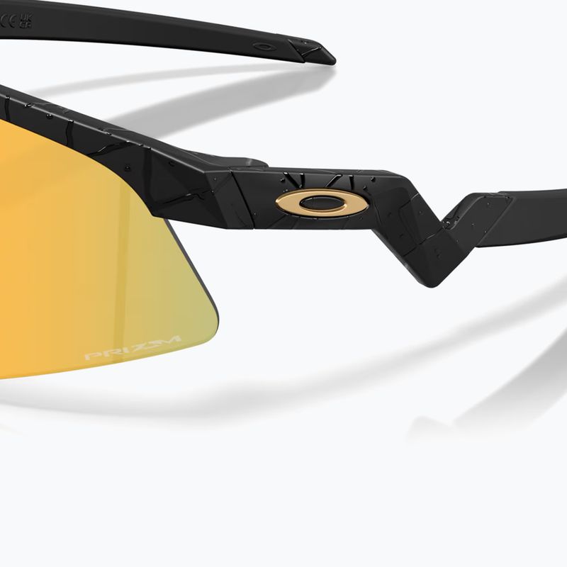 Gyerek napszemüveg Oakley Resistor Sweep matte black splatter/prizm 24k 6