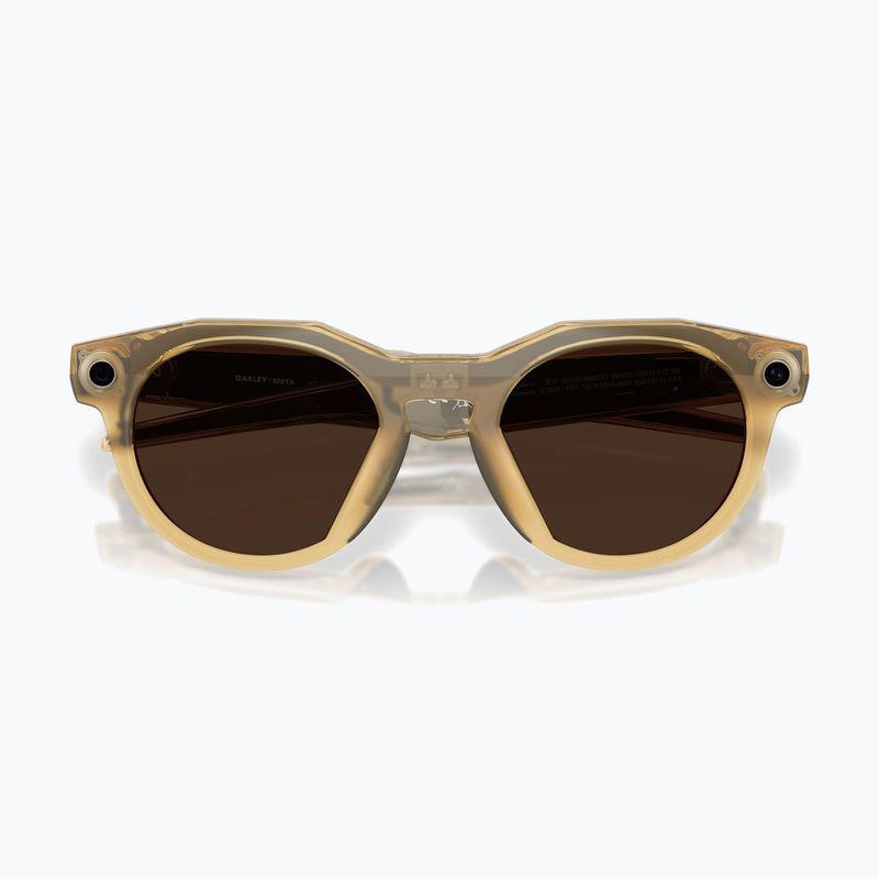 Kamerás szemüveg Oakley Meta HSTN light curry/transitions brown 3