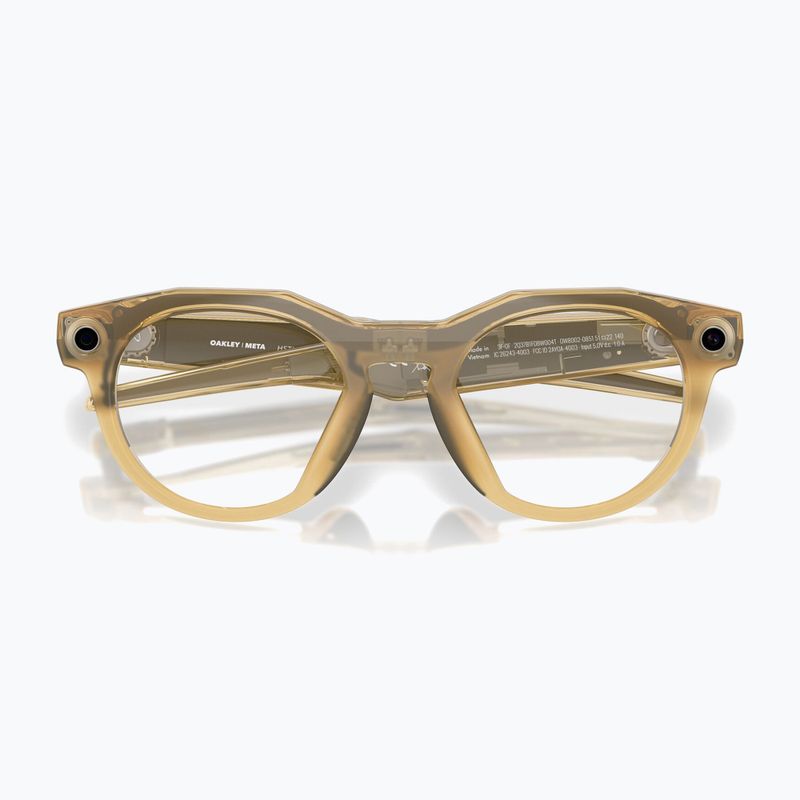 Kamerás szemüveg Oakley Meta HSTN light curry/transitions brown 5