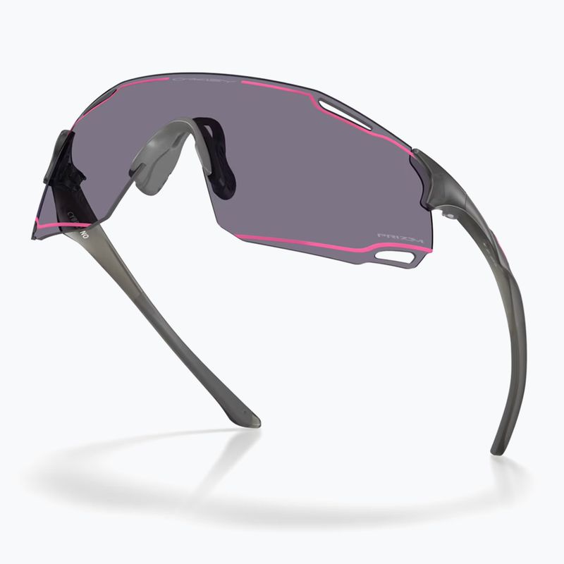 Napszemüveg Oakley Cybr Dyno matte grey smoke/prizm grey with pink ink 4