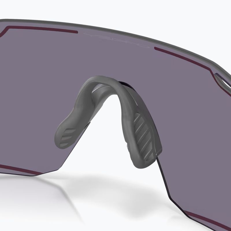 Napszemüveg Oakley Cybr Dyno matte grey smoke/prizm grey with pink ink 7