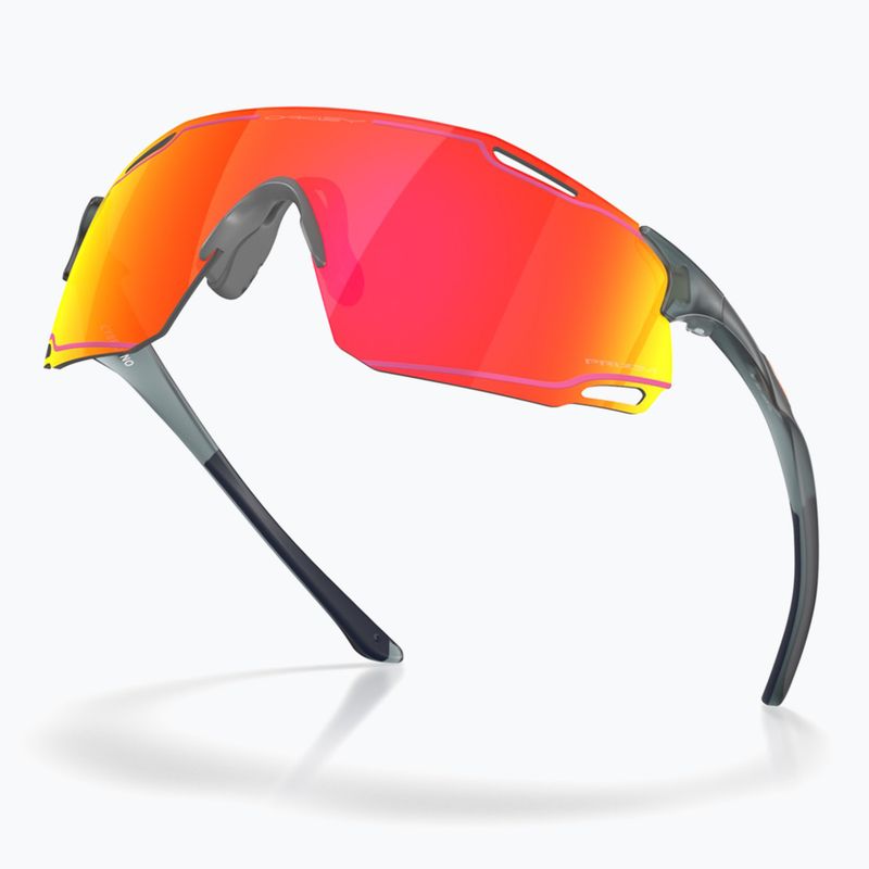Napszemüveg Oakley Cybr Dyno matte crystal black/prizm ruby with pink ink 4