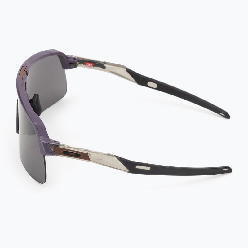 Napszemüveg Oakley Sutro Lite matte aubergine/prizm grey 4