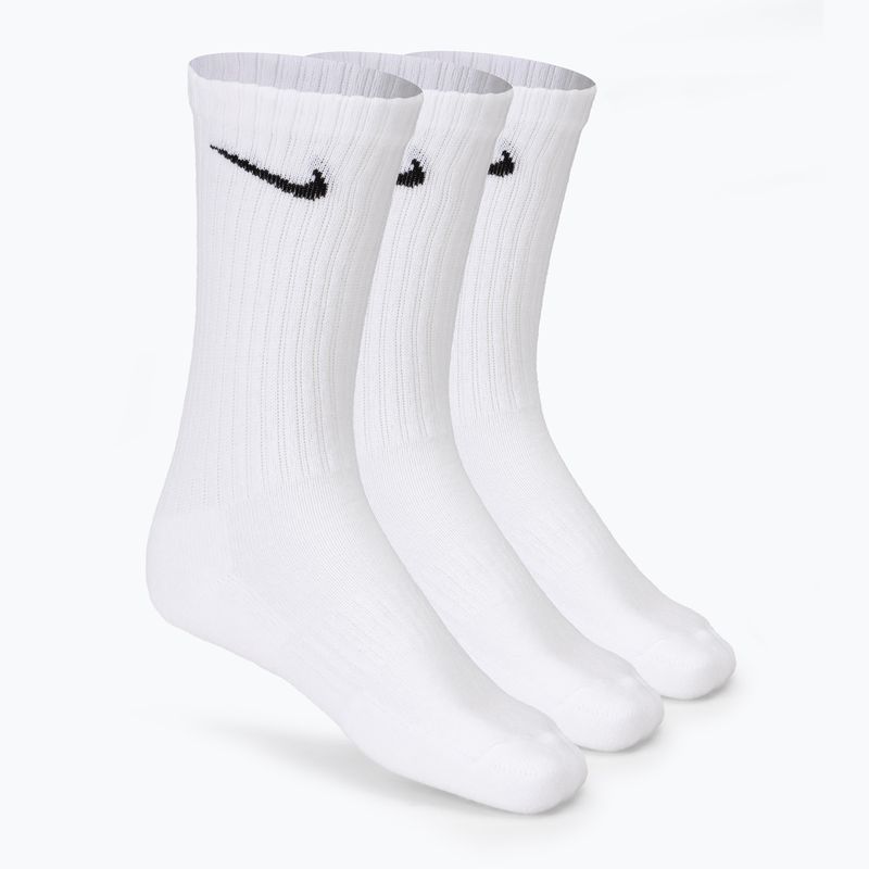 Nike Everyday Cushioned Crew zokni 3 pár fehér/fekete