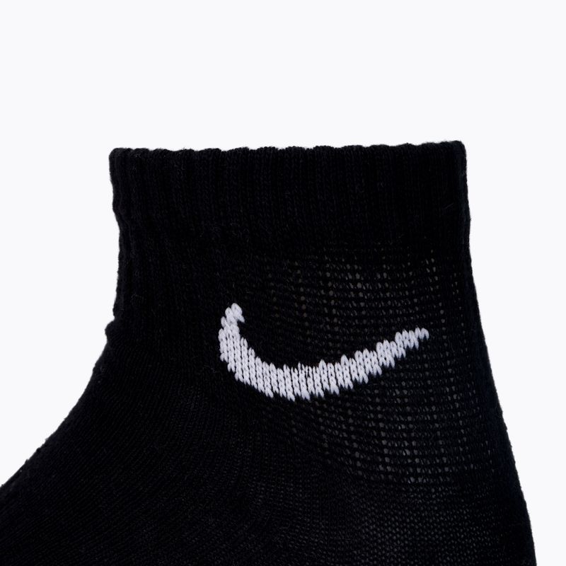 Nike Everyday Lightweight Crew 3pak edzőzokni fekete SX7677-010 4