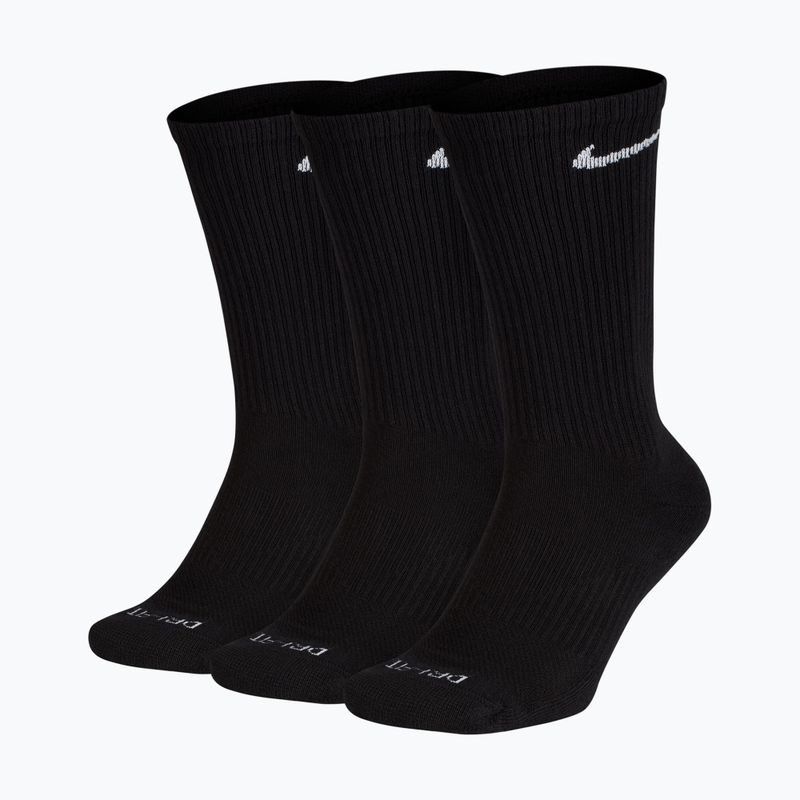 Zokni Nike Everyday Plus Cushioned 3 pár black/white