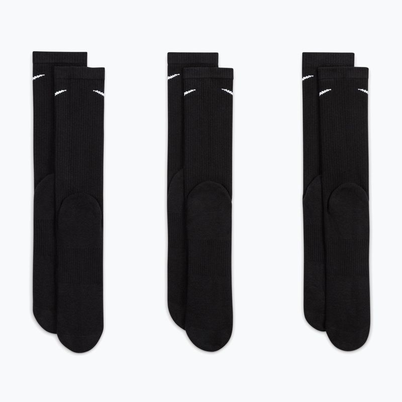 Zokni Nike Everyday Plus Cushioned 3 pár black/white 5