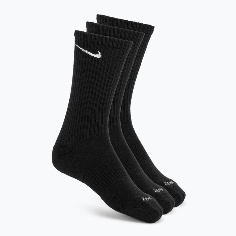 Zokni Nike Everyday Plus Cushioned 3 pár black/white