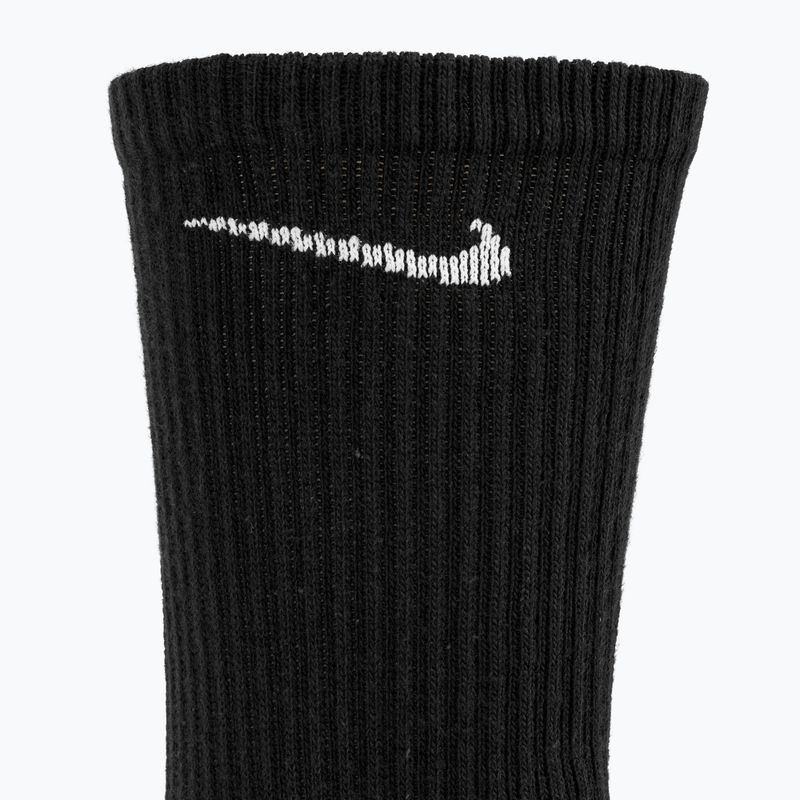 Zokni Nike Everyday Plus Cushioned 3 pár black/white 3